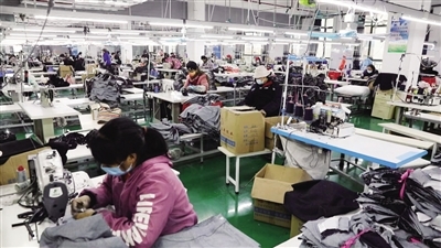 湘南紡織基地牛仔服飾企業全面復工，日用品銷售同步回暖